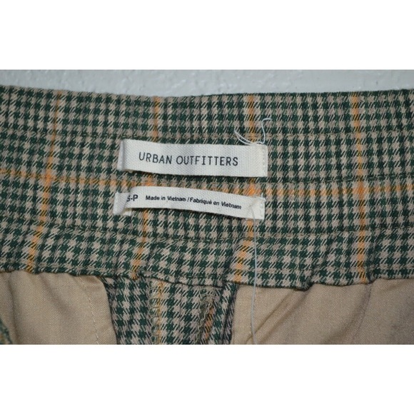 Urban Outfitters Paige‎ Pants Size S Plaid High Waist Pleated Cropped Trouser - Picture 11 of 13